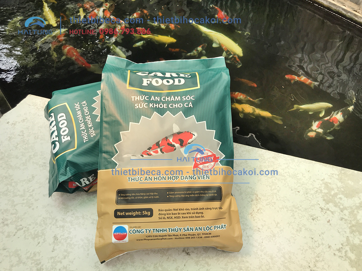 Thức Ăn Cá Koi Tăng Màu Care Food Growth Color 5kg